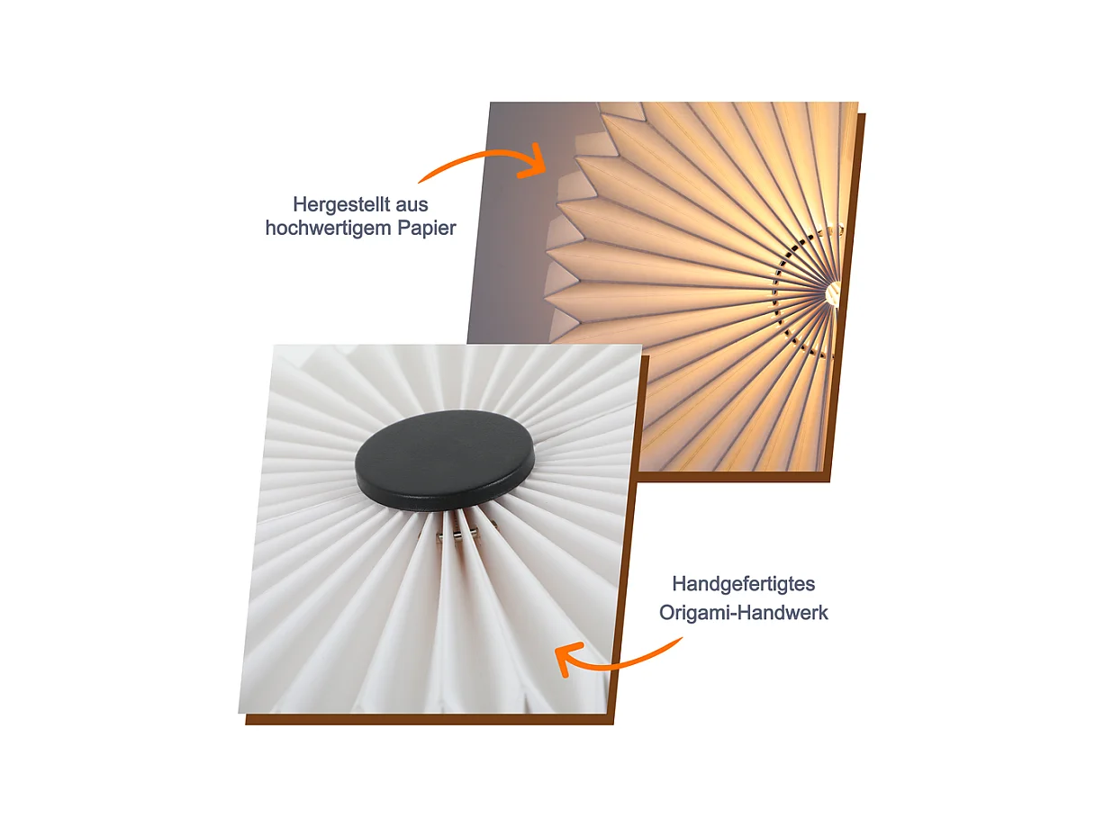 NETTLIFE Lampadaire vintage lampadaire salon - lampadaire abat-jour papier blanc lampadaire salon lampe G9