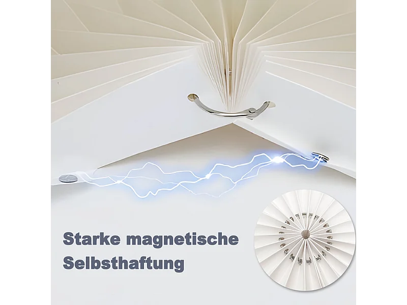 NETTLIFE Lampadaire vintage lampadaire salon - lampadaire abat-jour papier blanc lampadaire salon lampe G9