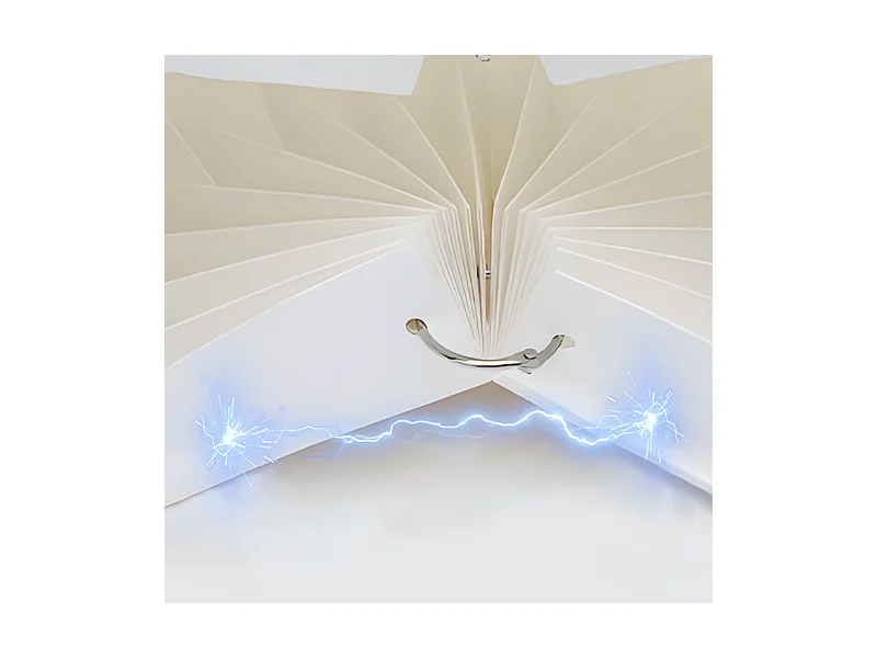 NETTLIFE Suspension table à manger lampe suspendue vintage - lampe suspendue salon salle à manger lampe 4 flammes blanc