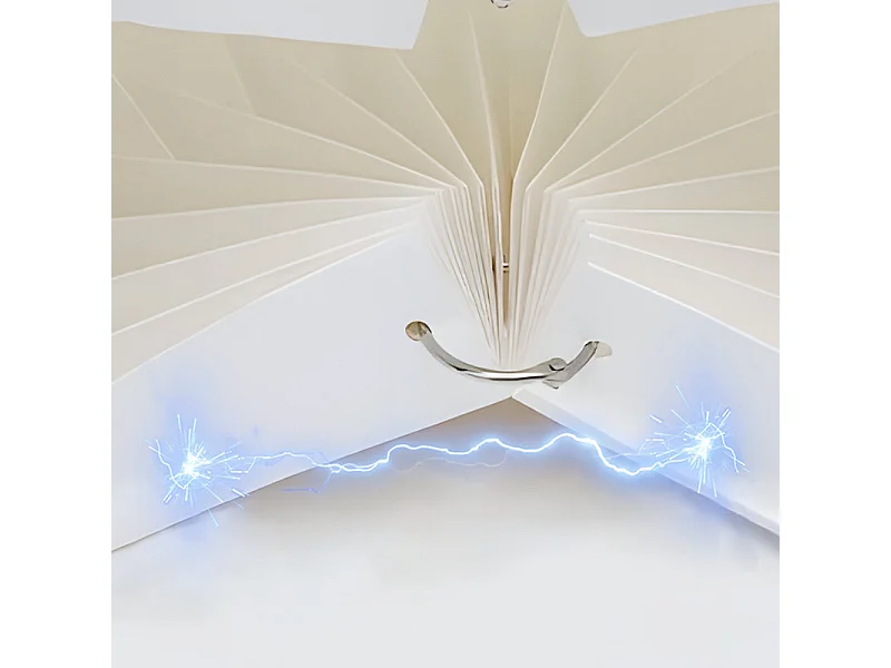 NETTLIFE Suspension table à manger lampe suspendue vintage - lampe suspendue salon salle à manger lampe 4 flammes blanc