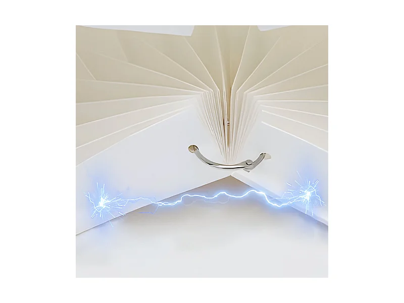 NETTLIFE Suspension table à manger lampe suspendue vintage - lampe suspendue salon salle à manger lampe 3 flammes blanc