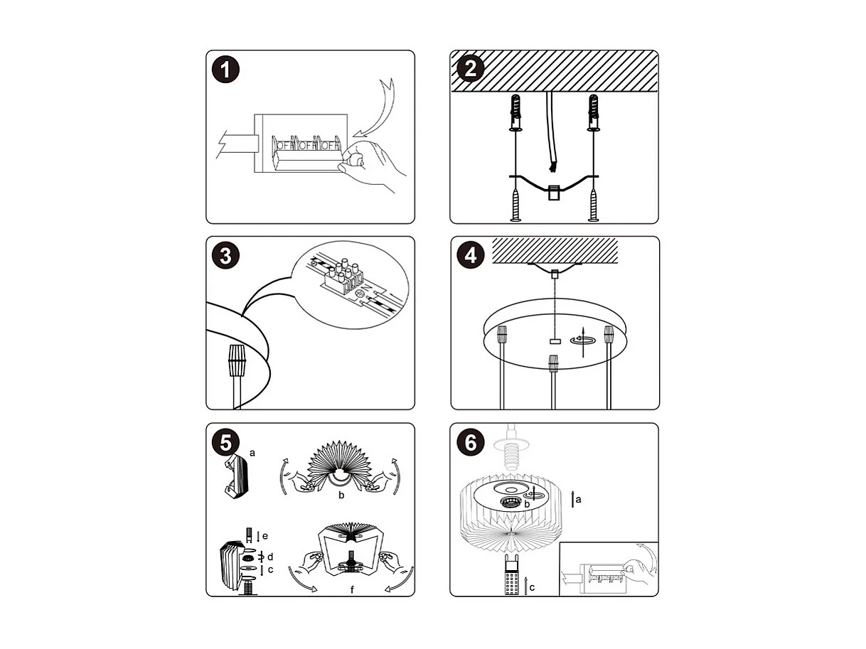 NETTLIFE Suspension table à manger lampe suspendue vintage - lampe suspendue salon salle à manger lampe 3 flammes blanc