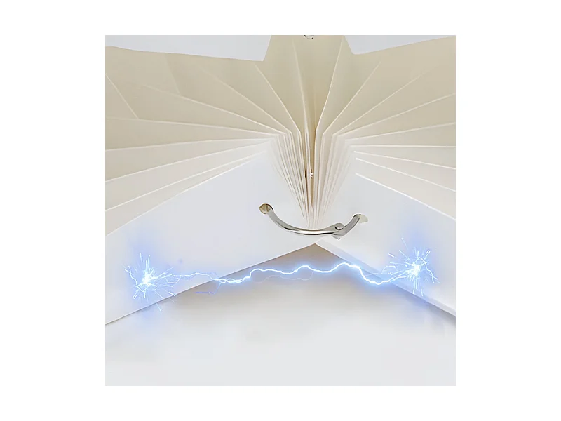 NETTLIFE Suspension table à manger lampe suspendue vintage - lampe suspendue salon salle à manger lampe 3 flammes blanc