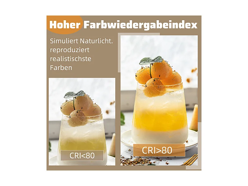 NETTLIFE Plafonnier chambre LED plafonnier salon : 30W lampe de salon noir 40cm 3000K