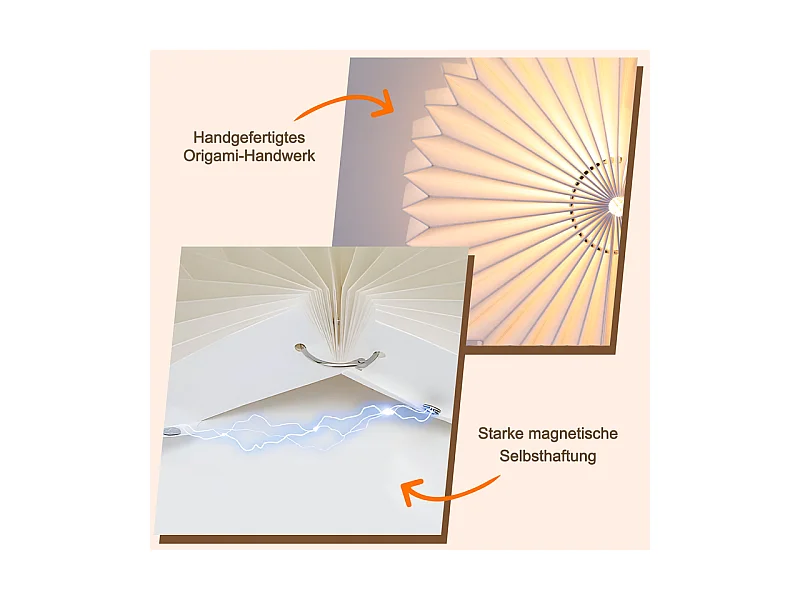 NETTLIFE Lampa sufitowa do salonu, lampa sufitowa w stylu vintage - biała lampa kuchenna, abażur papierowy, wzór industrialny G9