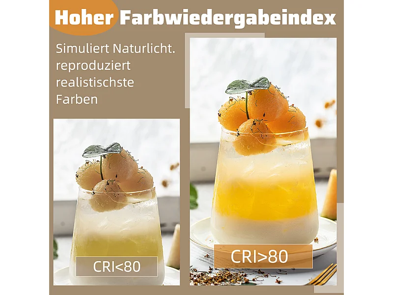 NETTLIFE Plafonnier LED plafonnier salon : 30W 40cm lampe cuisine plafonnier en blanc 3000K