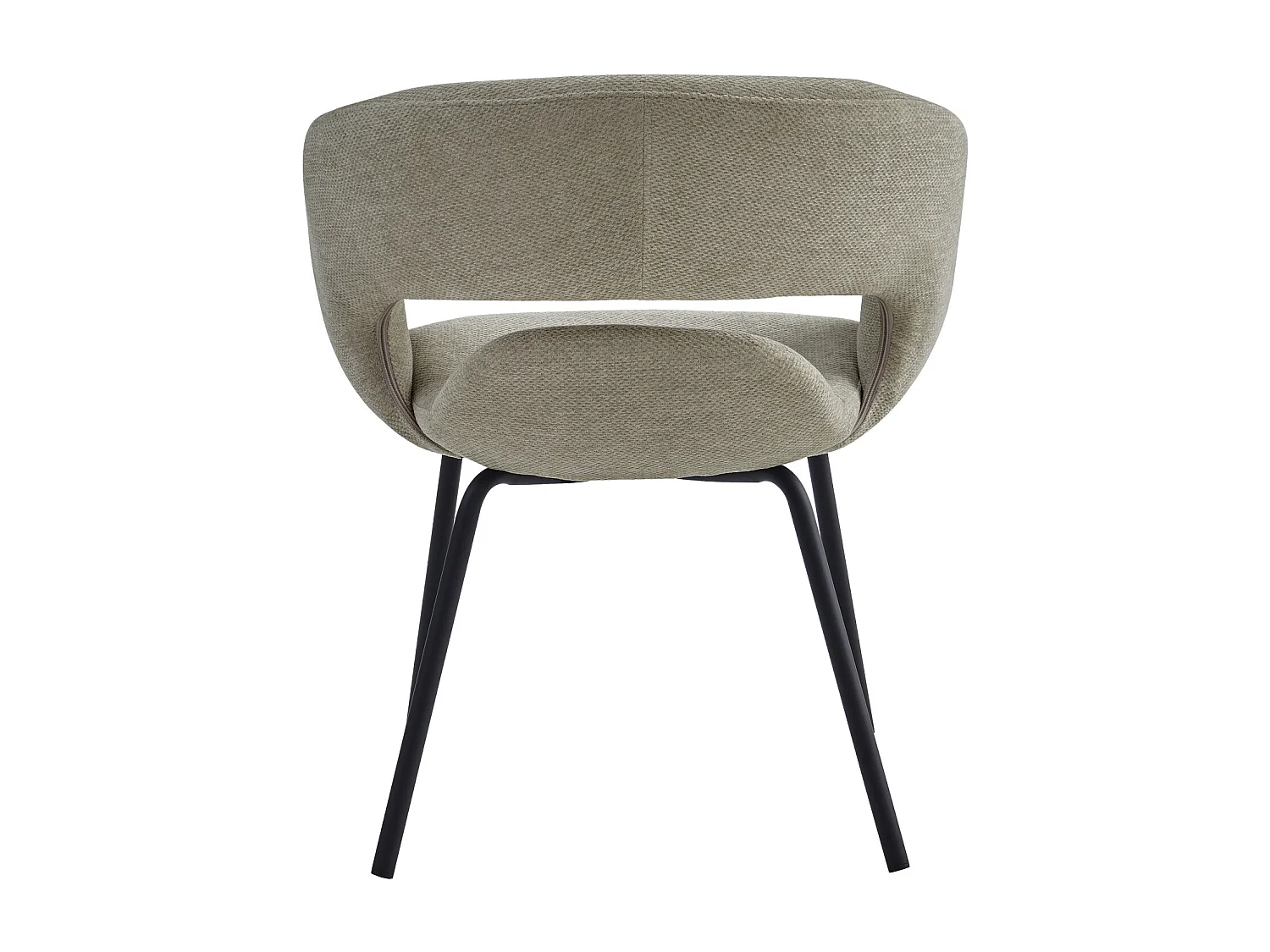 TRAVIS-Poltrona da tavolo in tessuto Luxury beige