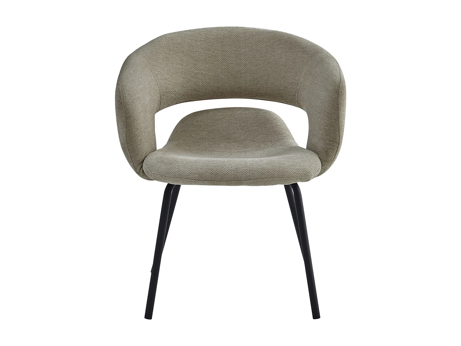 TRAVIS-Poltrona da tavolo in tessuto Luxury beige