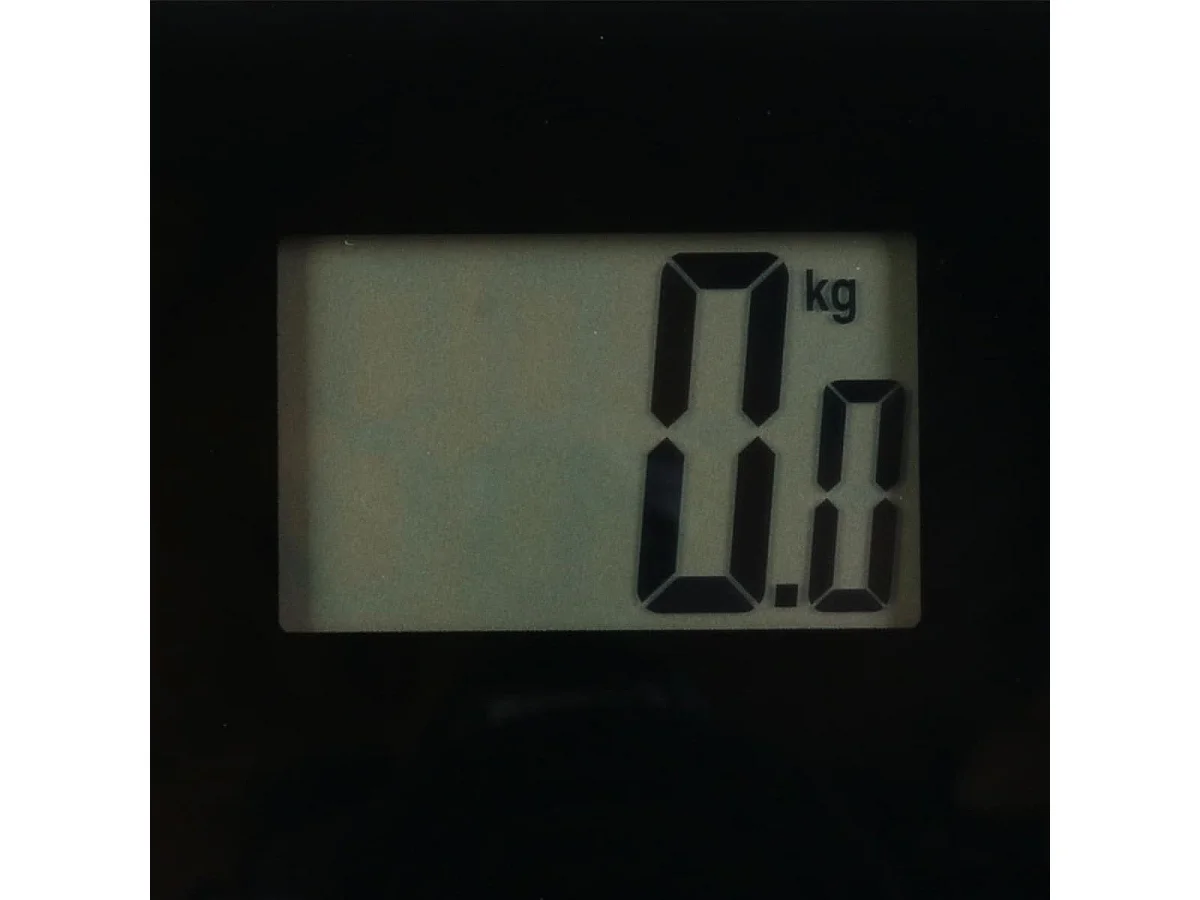 Balance Pèse-Personne Digital Elégant Noir avec Ecran LCD - DANNA