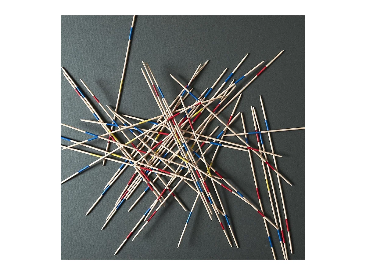 Jeu de mikado maxi en bois (H37,9 cm)