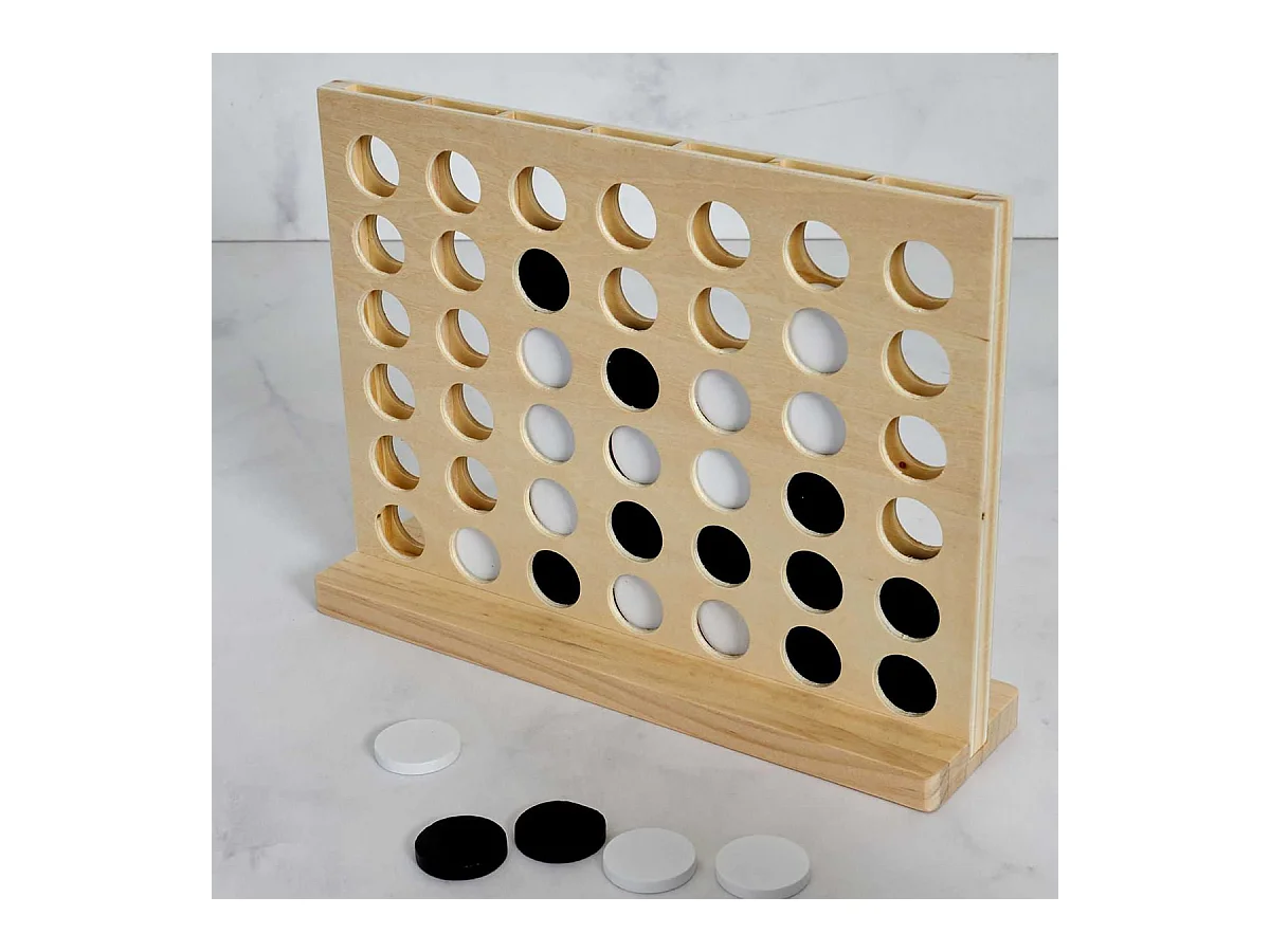 Jeu du 4 à la Suite en Bois - QUATRO