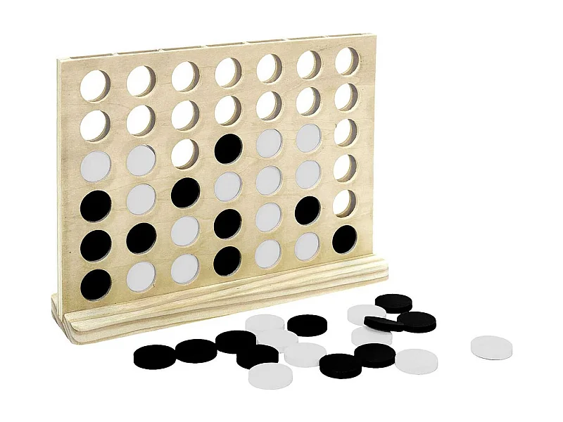Jeu du 4 à la Suite en Bois - QUATRO