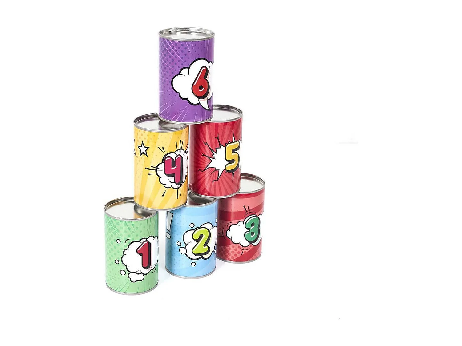 Jeu du Chamboule-Tout Style Cartoon - BOOOOM