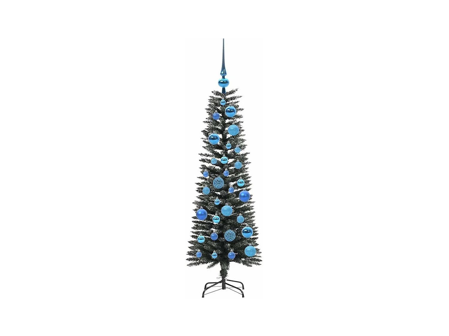 Sapin de Noël artificiel avec 150 LED Vert 40,5 x 40,5 x 120 cm