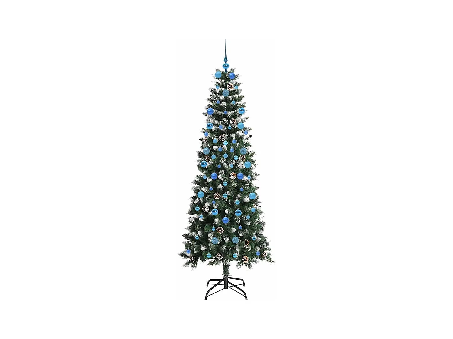 Sapin de Noël artificiel avec 300 LED Vert 86 x 86 x 210 cm