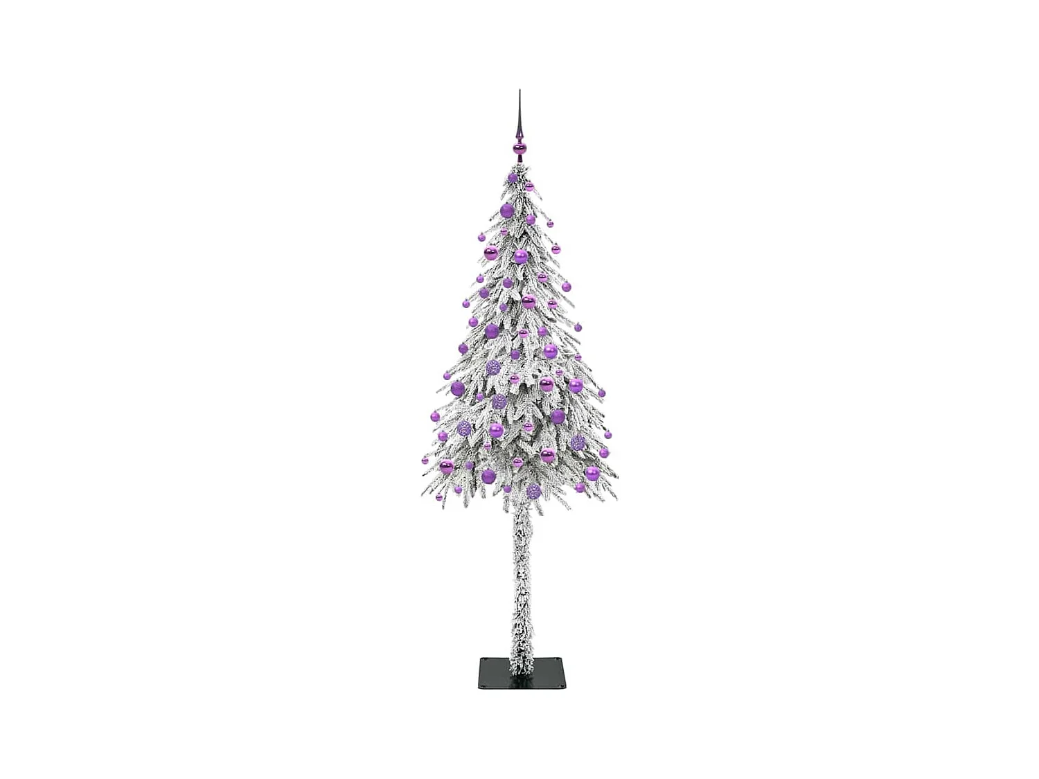 Kerstboom met 300 LED met standaard Wit 180 cm PE en Staal