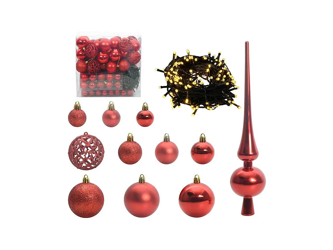 Árbol de Navidad artificial con ramas articuladas 210 cm PVC