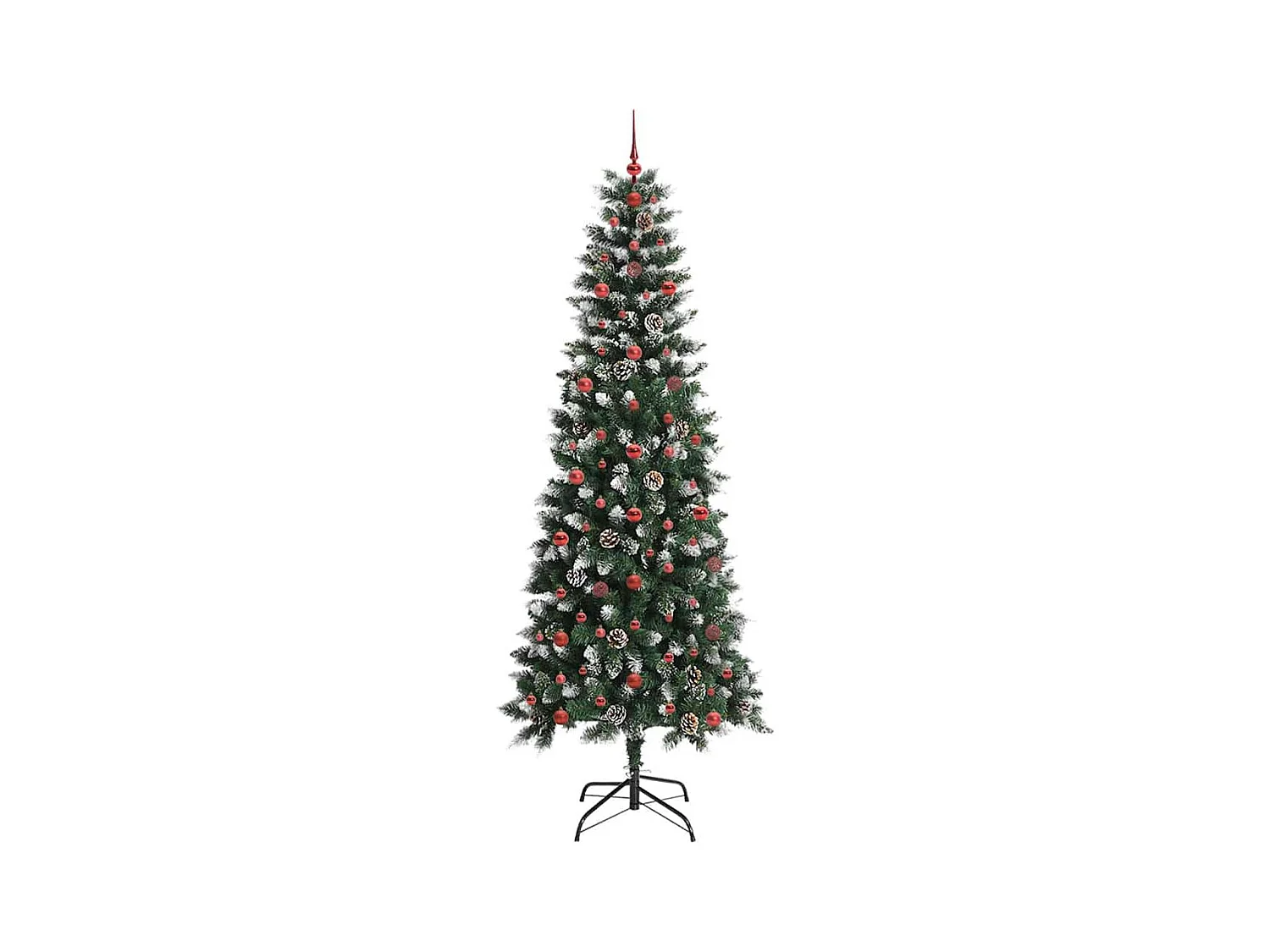 Sapin de Noël artificiel avec 300 LED Vert 96 x 96 x 240 cm