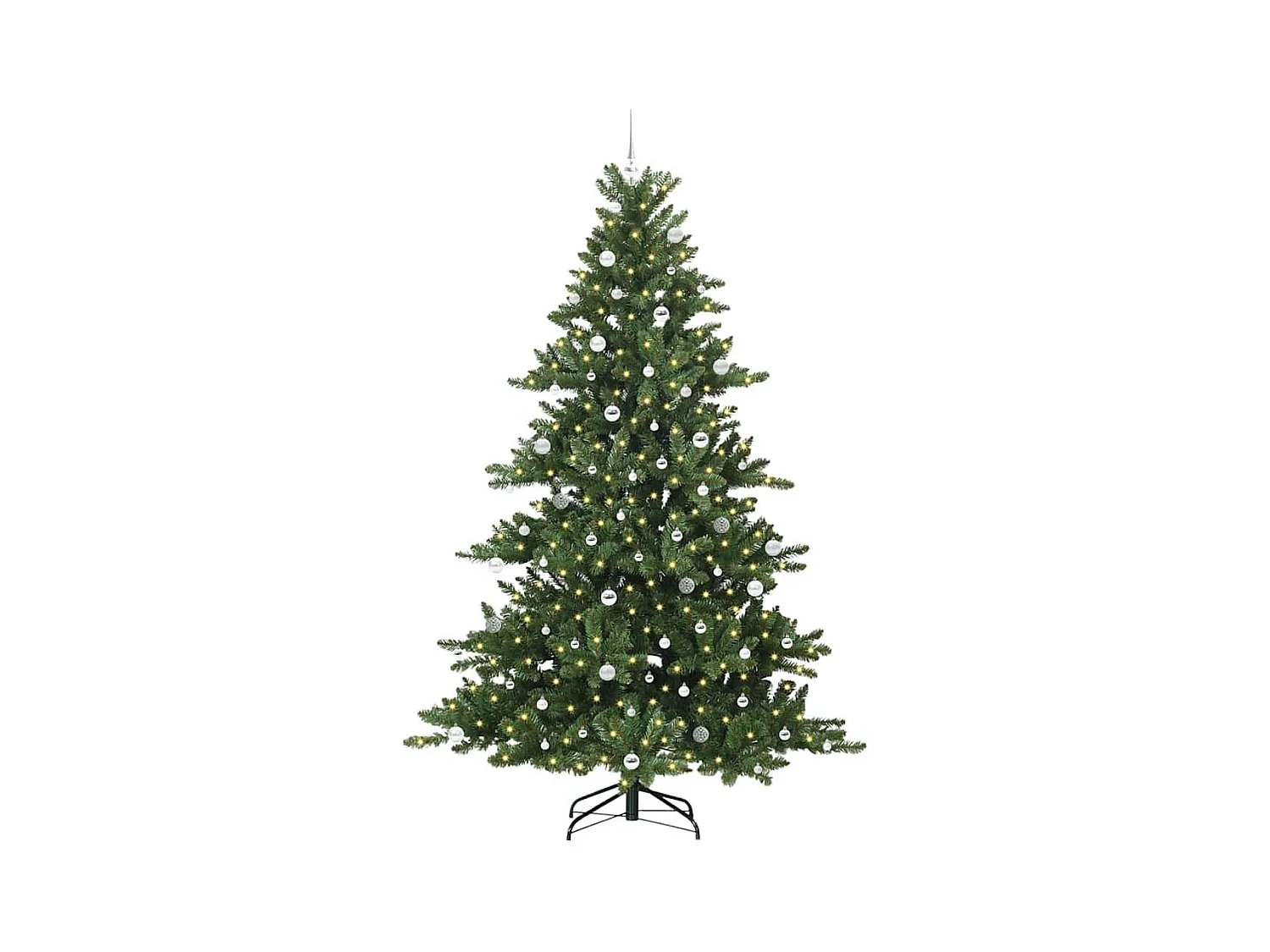 Sapin de Noël Artificiel à Branches Articulées 240 cm PVC