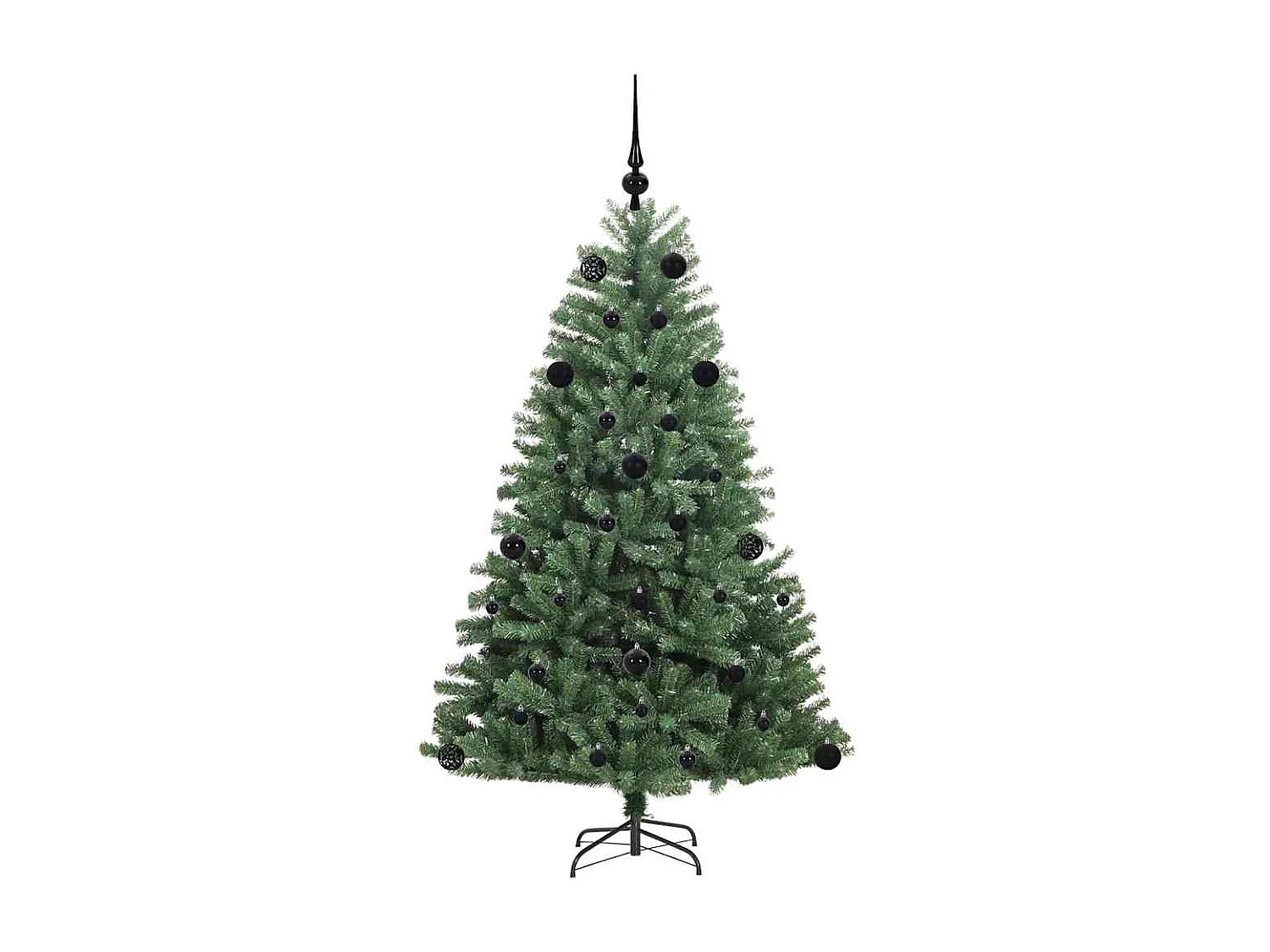 Sapin de Noël Artificiel à Branches Articulées Vert 150 cm