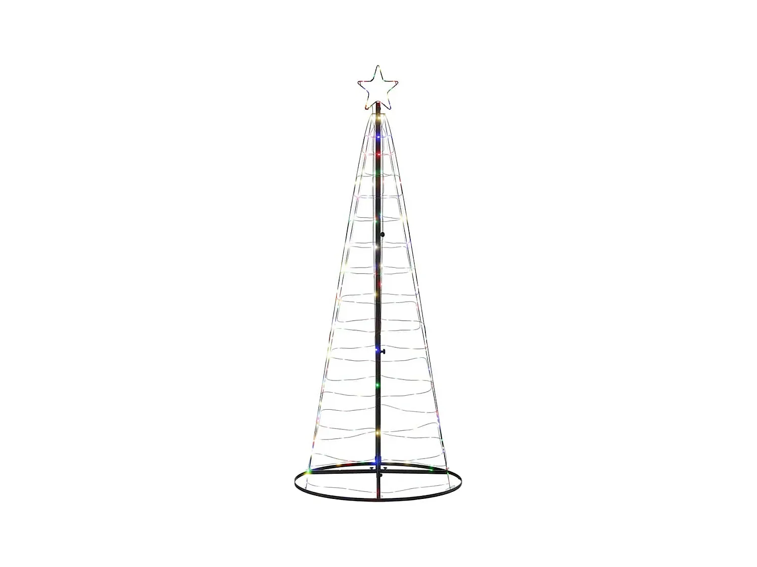 Sapin de Noël à LED 200 LED colorées 182 cm
