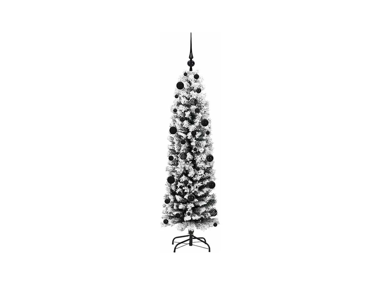 Árbol de Navidad artificial Verde 150 cm PVC, Acero y Plástico