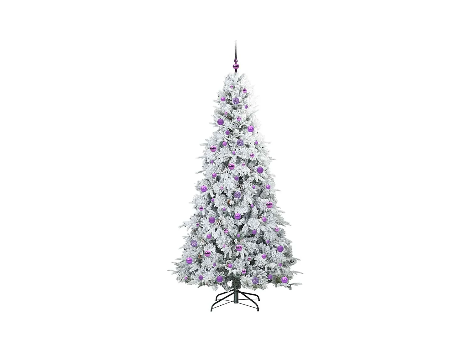 Árbol de Navidad artificial con ramas articuladas Verde 210 cm