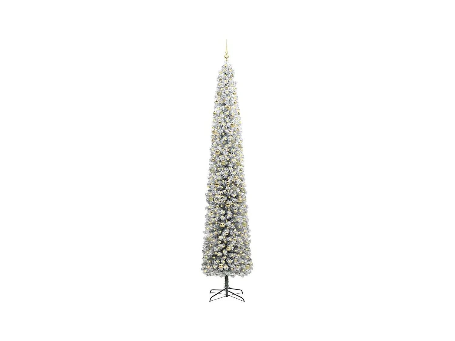 Árbol de Navidad artificial Verde 300 cm PVC, Acero y Plástico