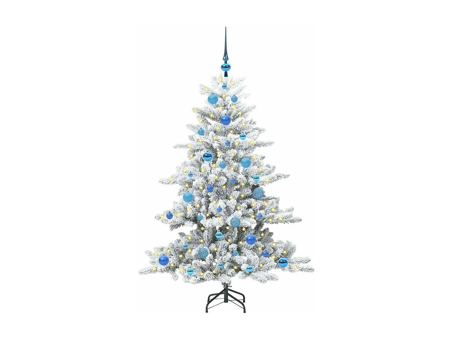 Sapin de Noël Artificiel à Branches Articulées 150 cm PVC
