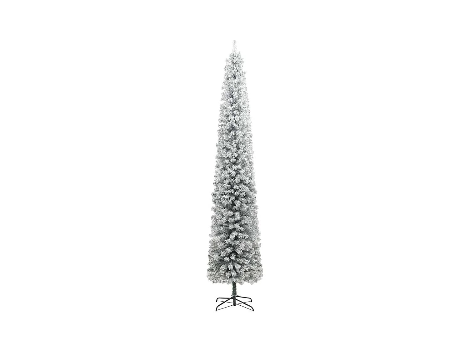 Árvore de Natal Artificial Verde 270 cm PVC e Aço e Plástico