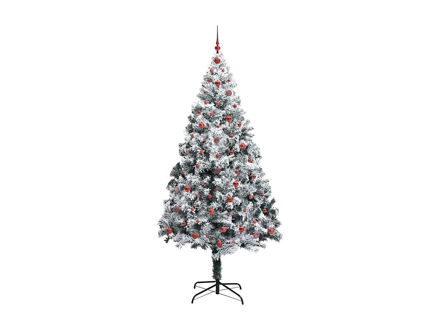 Sapin de Noël artificiel Vert 240 cm PVC, Acier et Plastique