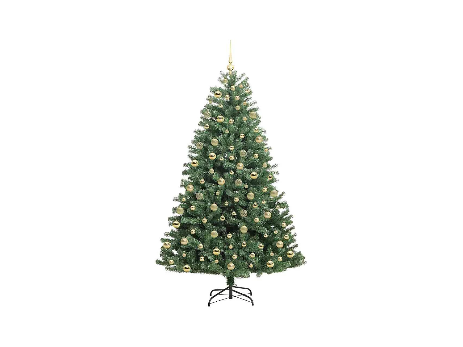 Sapin de Noël Artificiel à Branches Articulées Vert 210 cm