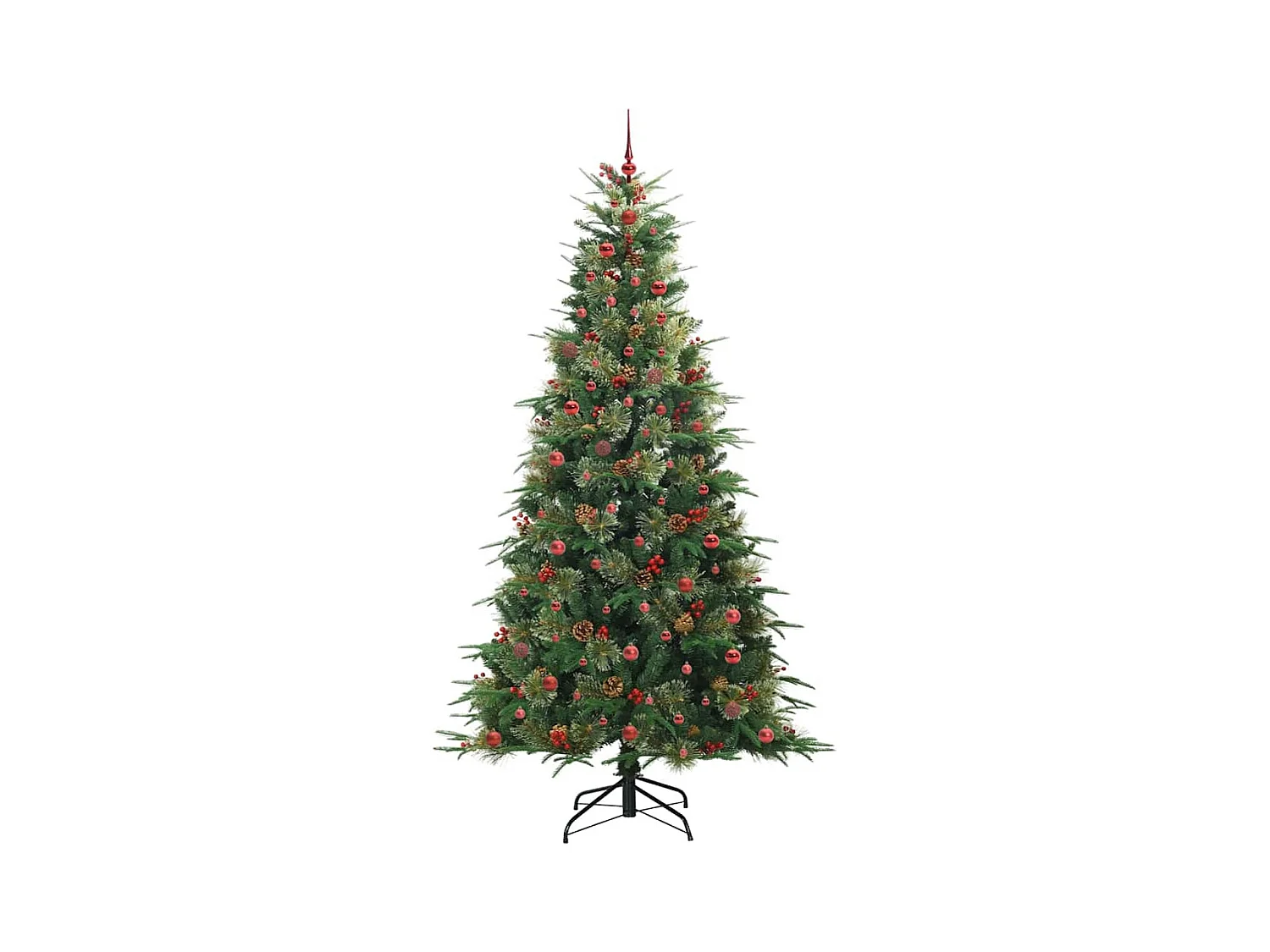 Sapin de Noël Artificiel à Branches Articulées Vert 240 cm