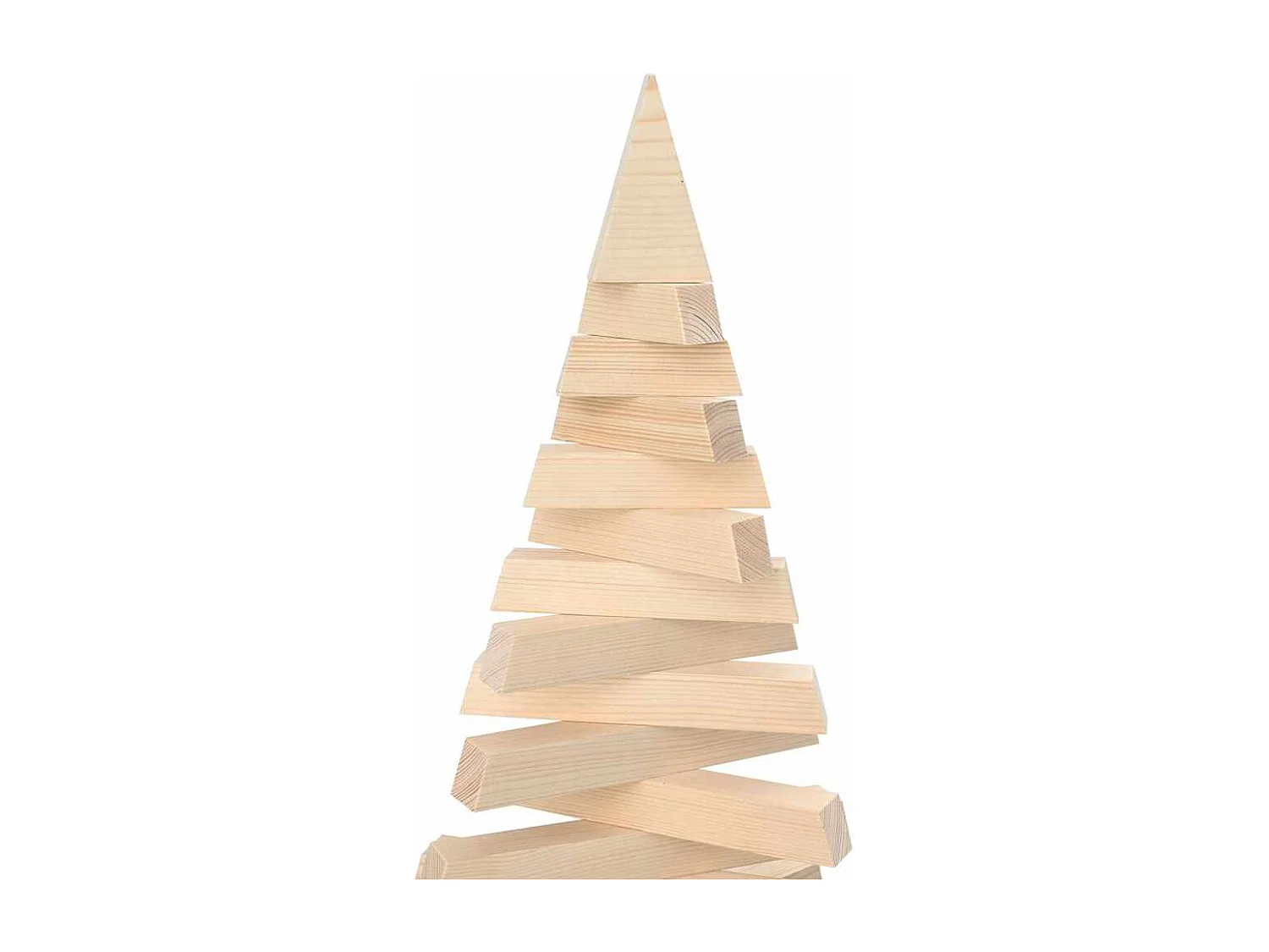 Arbres de Noël avec support Naturel 150 cm Bois massif en pin