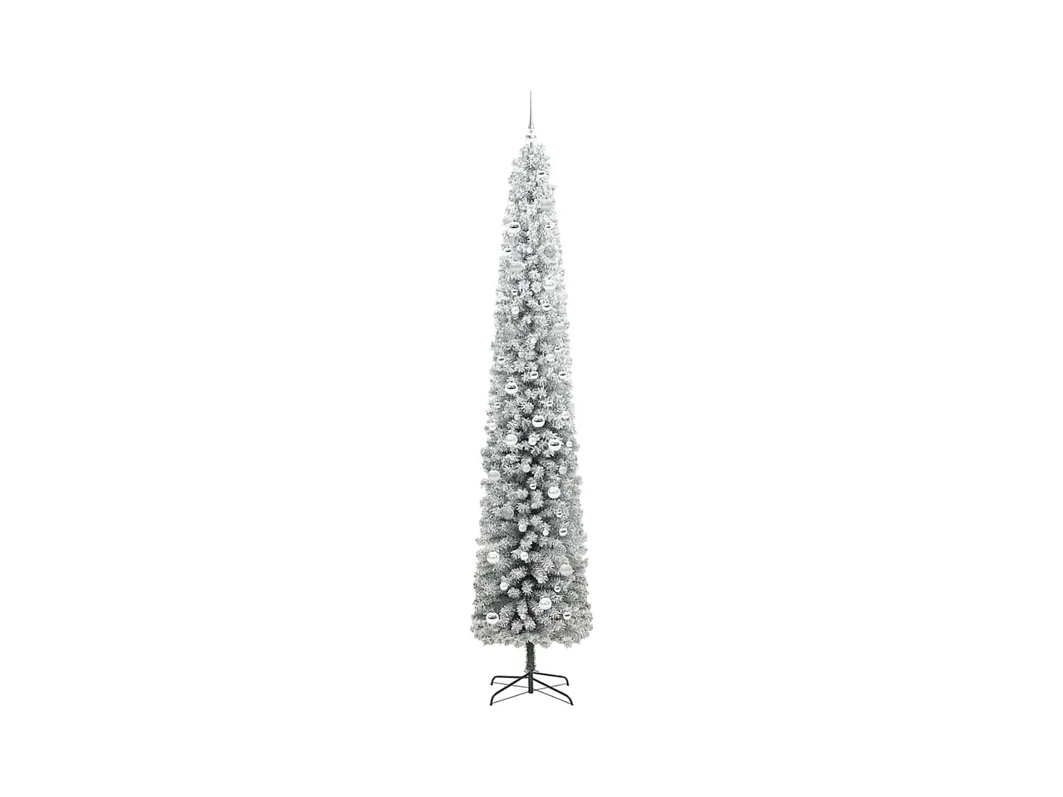 Sapin de Noël artificiel Vert 270 cm PVC et acier et plastique