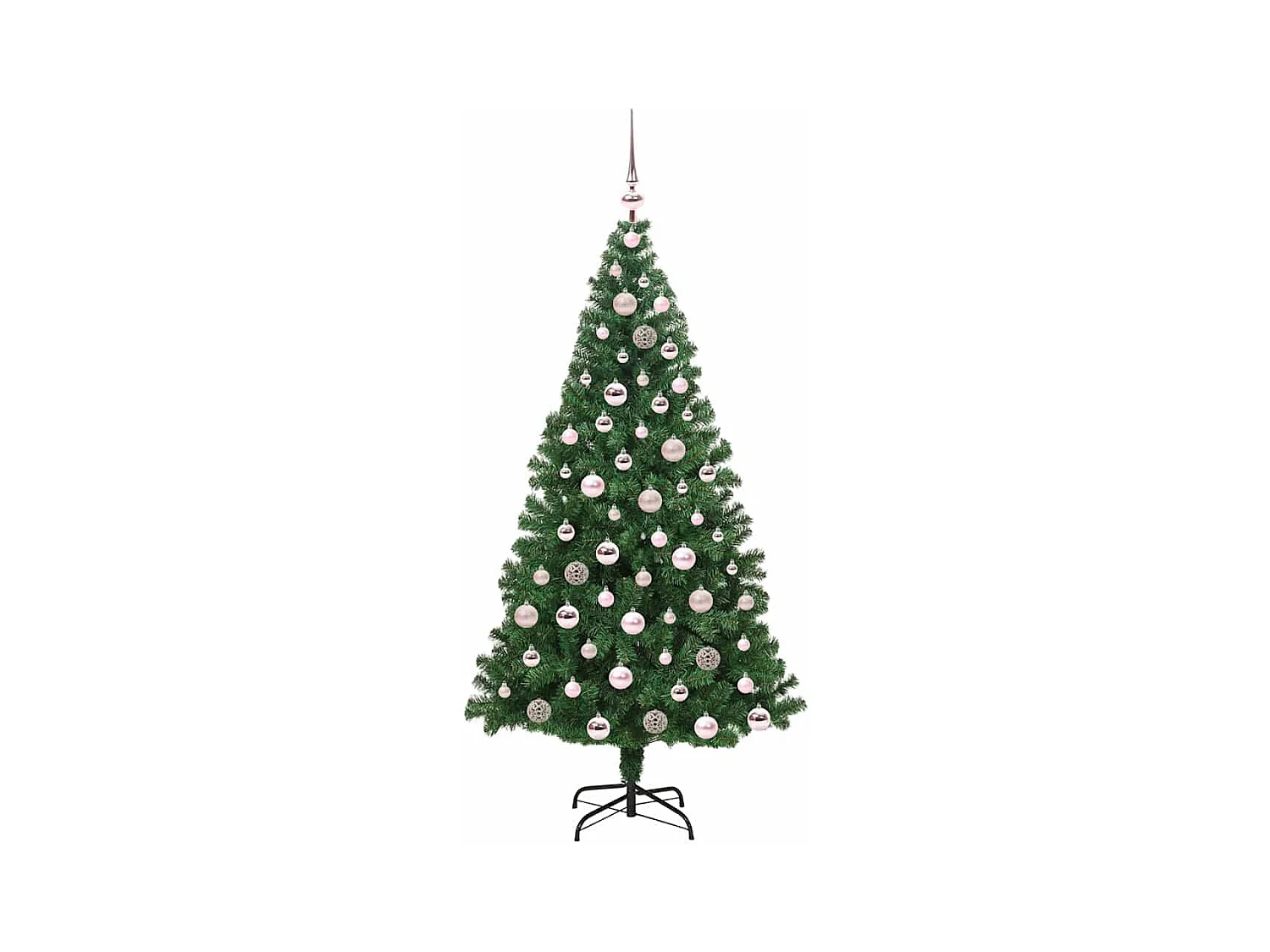 Sapin de Noël artificiel Vert 180 cm PVC, Acier et Plastique