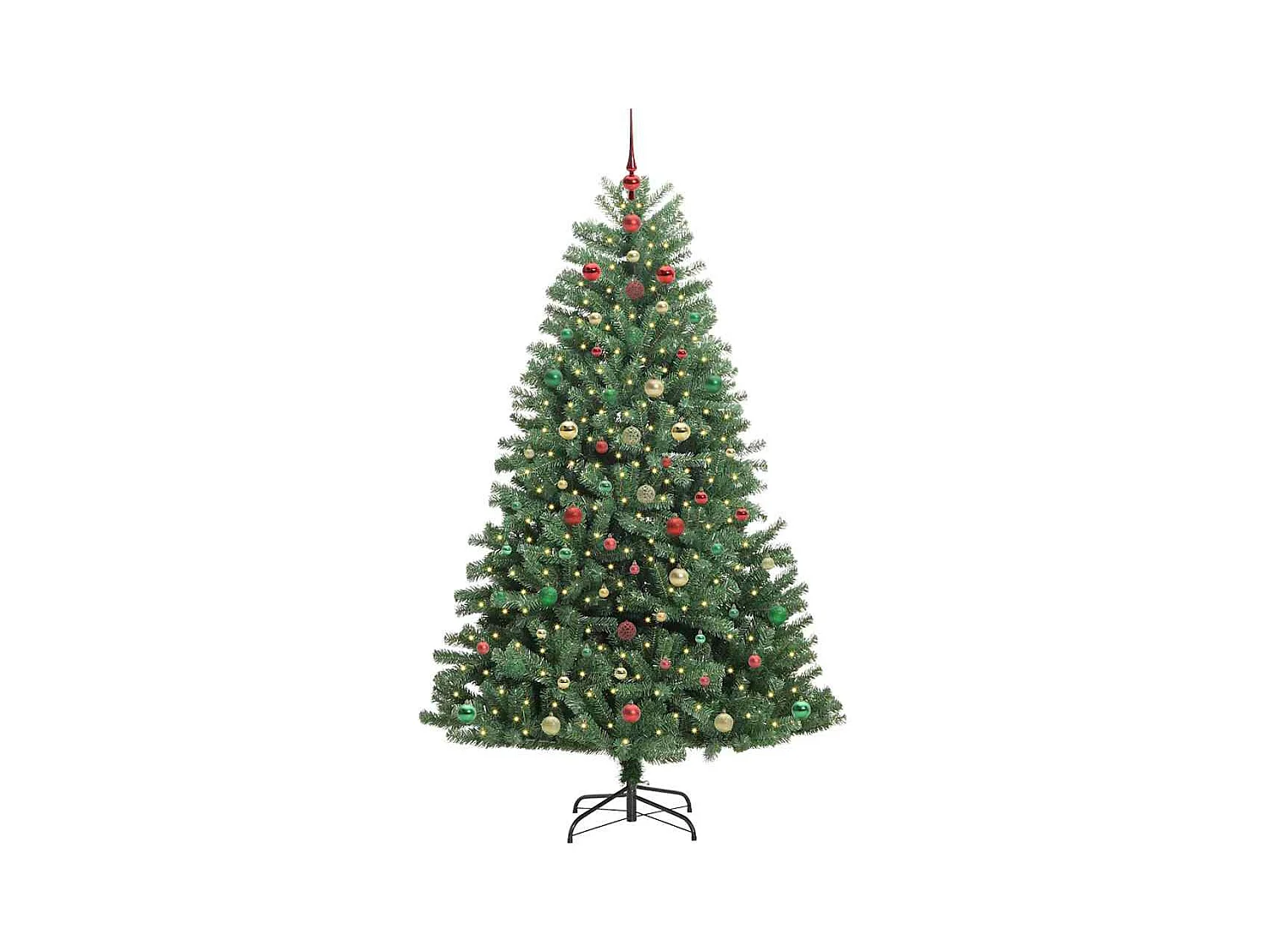 Sapin de Noël Artificiel à Branches Articulées Vert 300 cm