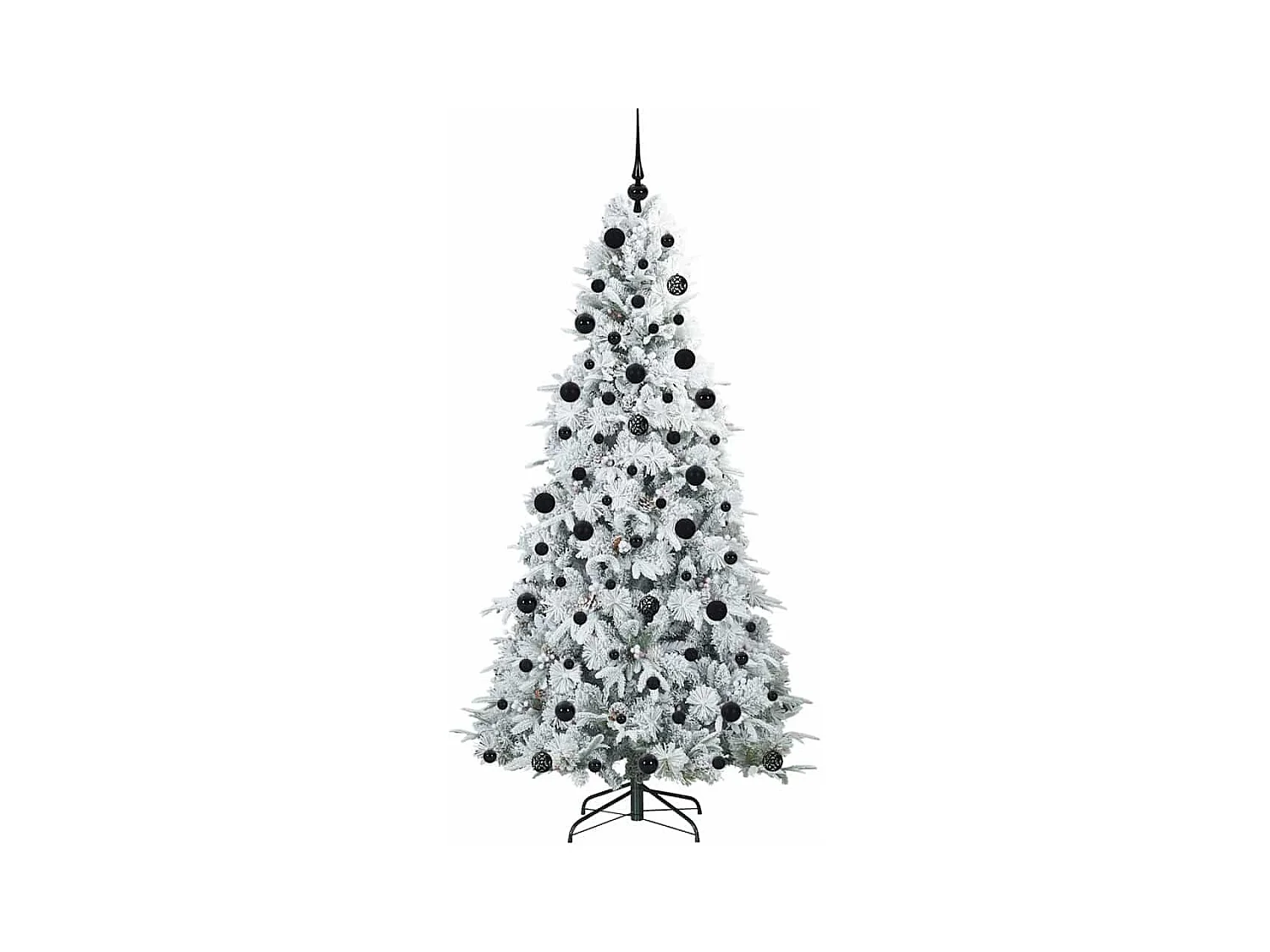Árbol de Navidad artificial con ramas articuladas Verde 210 cm