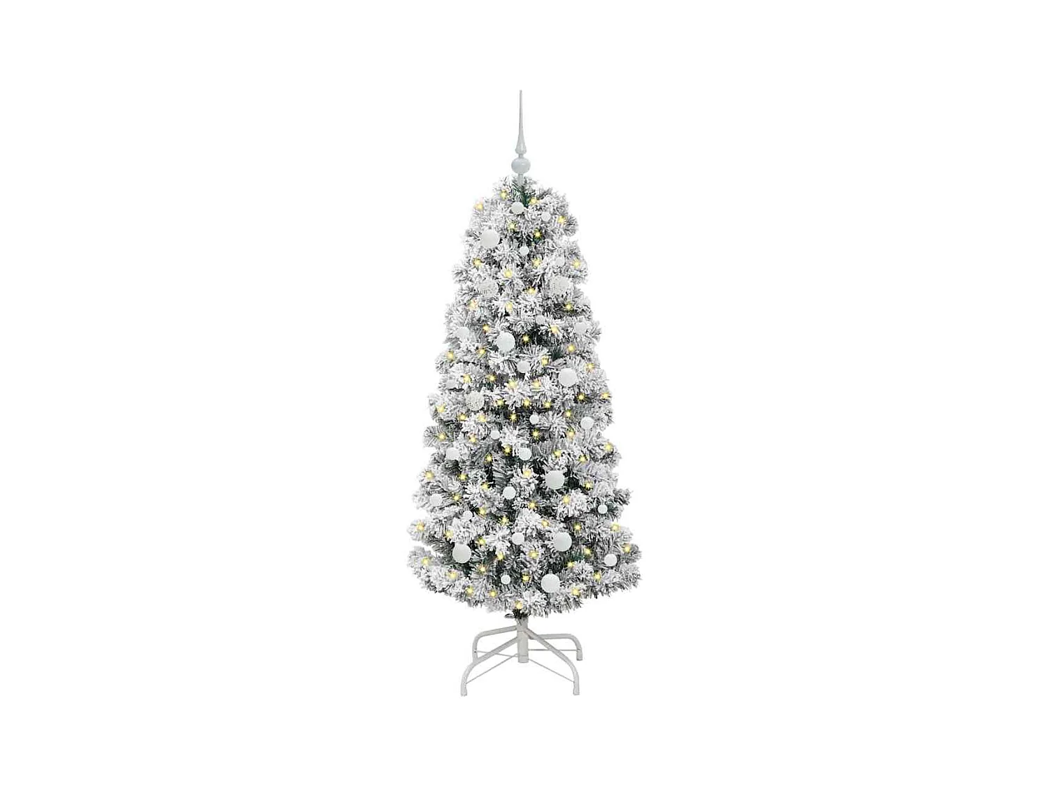 Sapin de Noël Artificiel à Branches Articulées 150 cm PVC