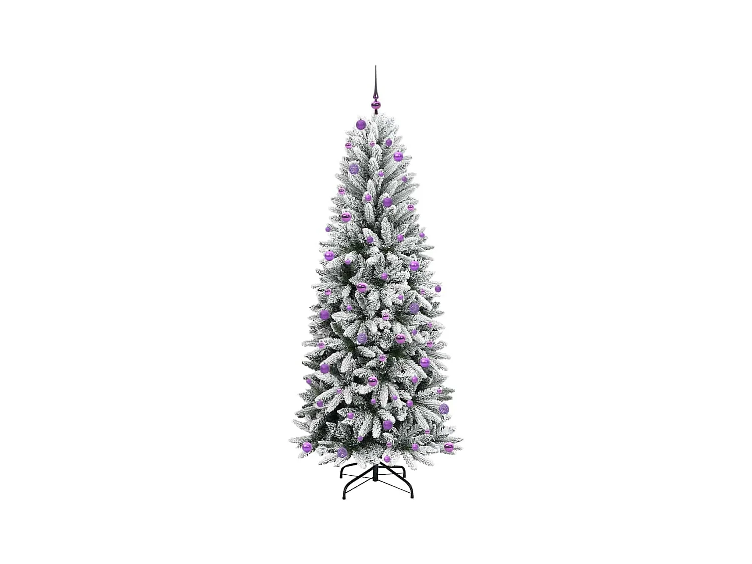 Sapin de Noël artificiel avec 300 LED Blanc 93 x 93 x 240 cm