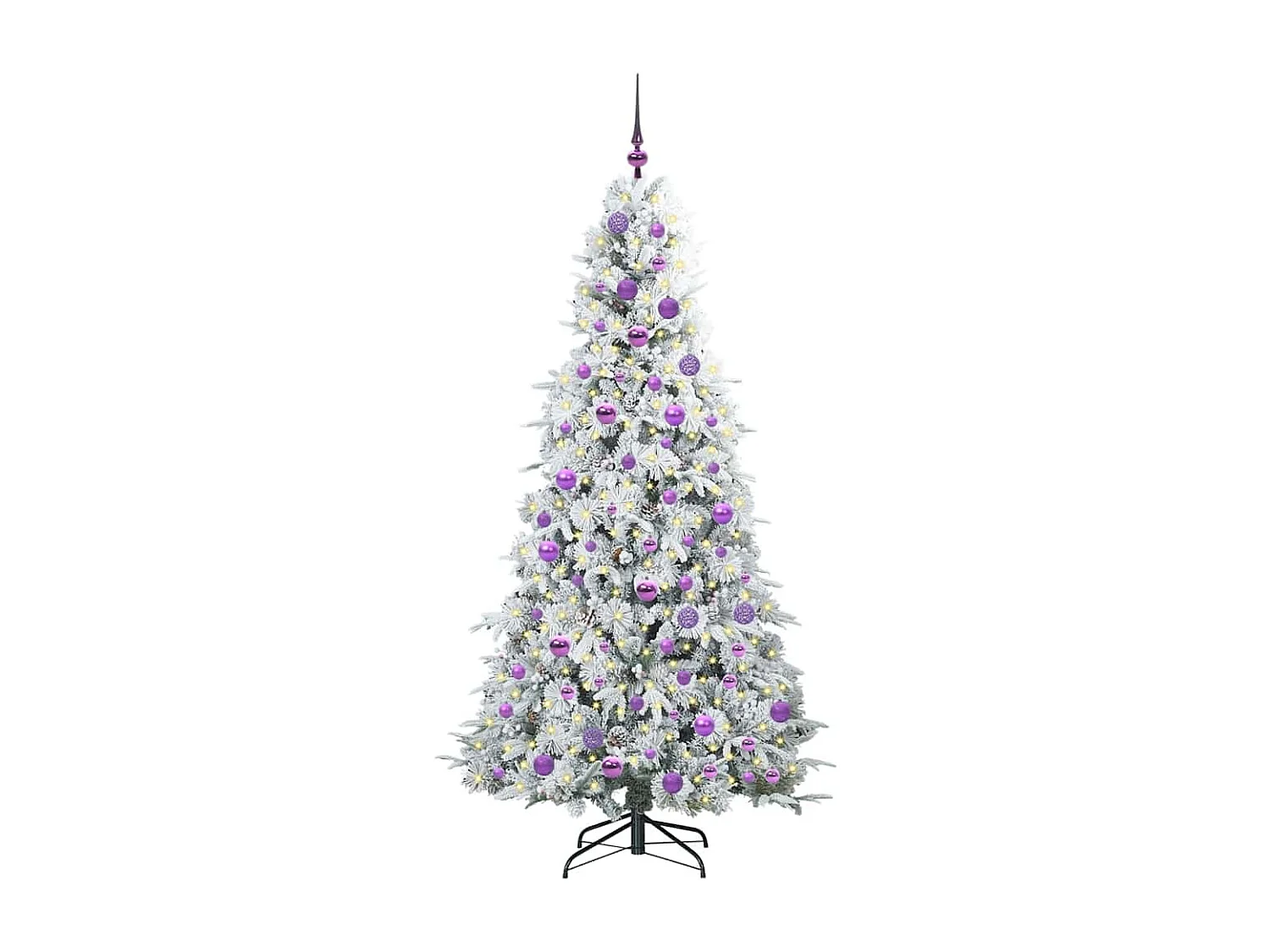 Árbol de Navidad artificial con ramas articuladas Verde 180 cm