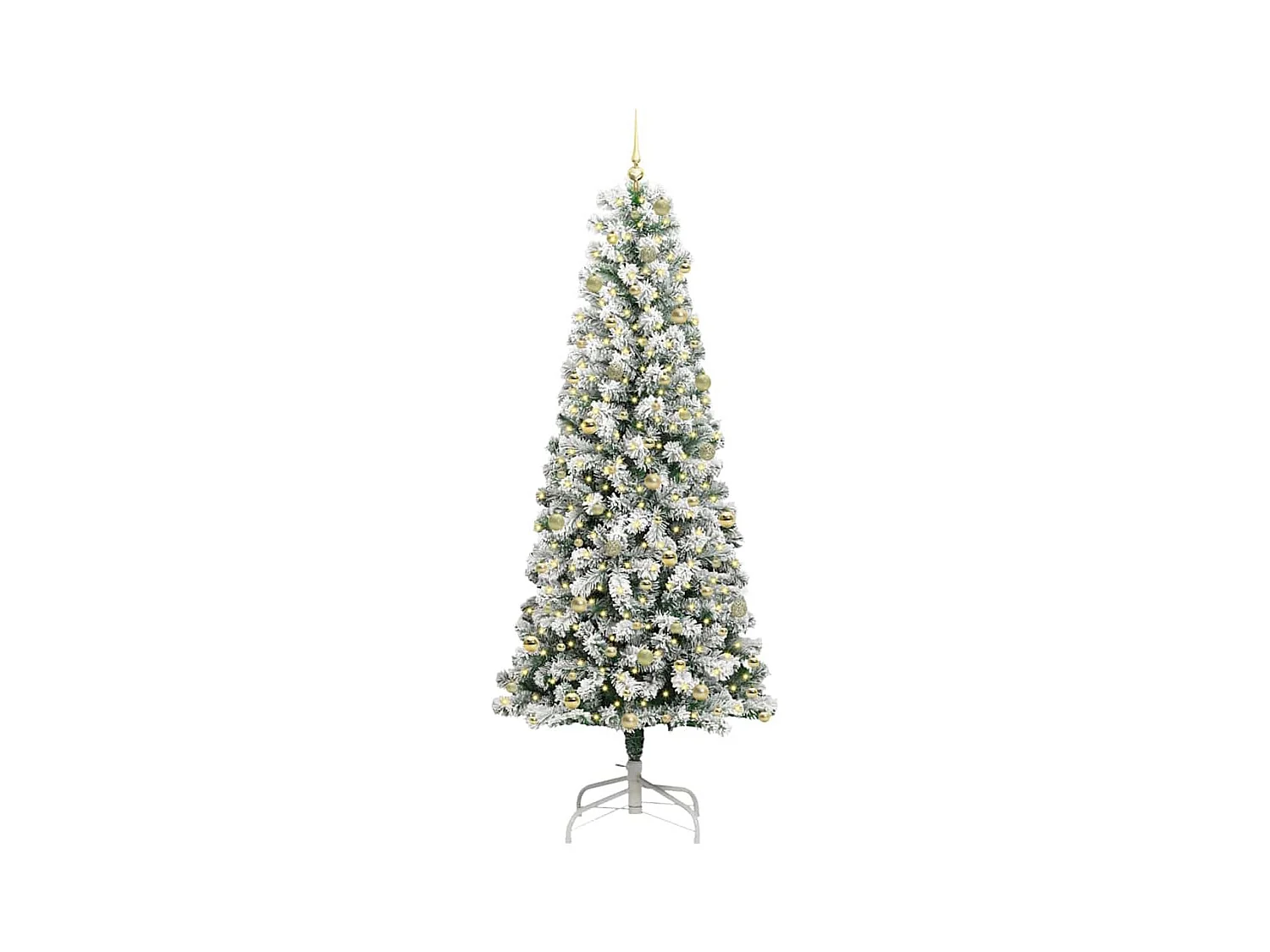 Sapin de Noël Artificiel à Branches Articulées 240 cm PVC