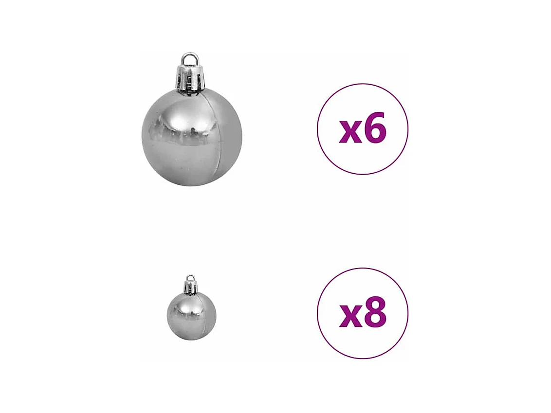 Sapin de Noël artificiel avec 150 LED Vert 66 x 66 x 150 cm