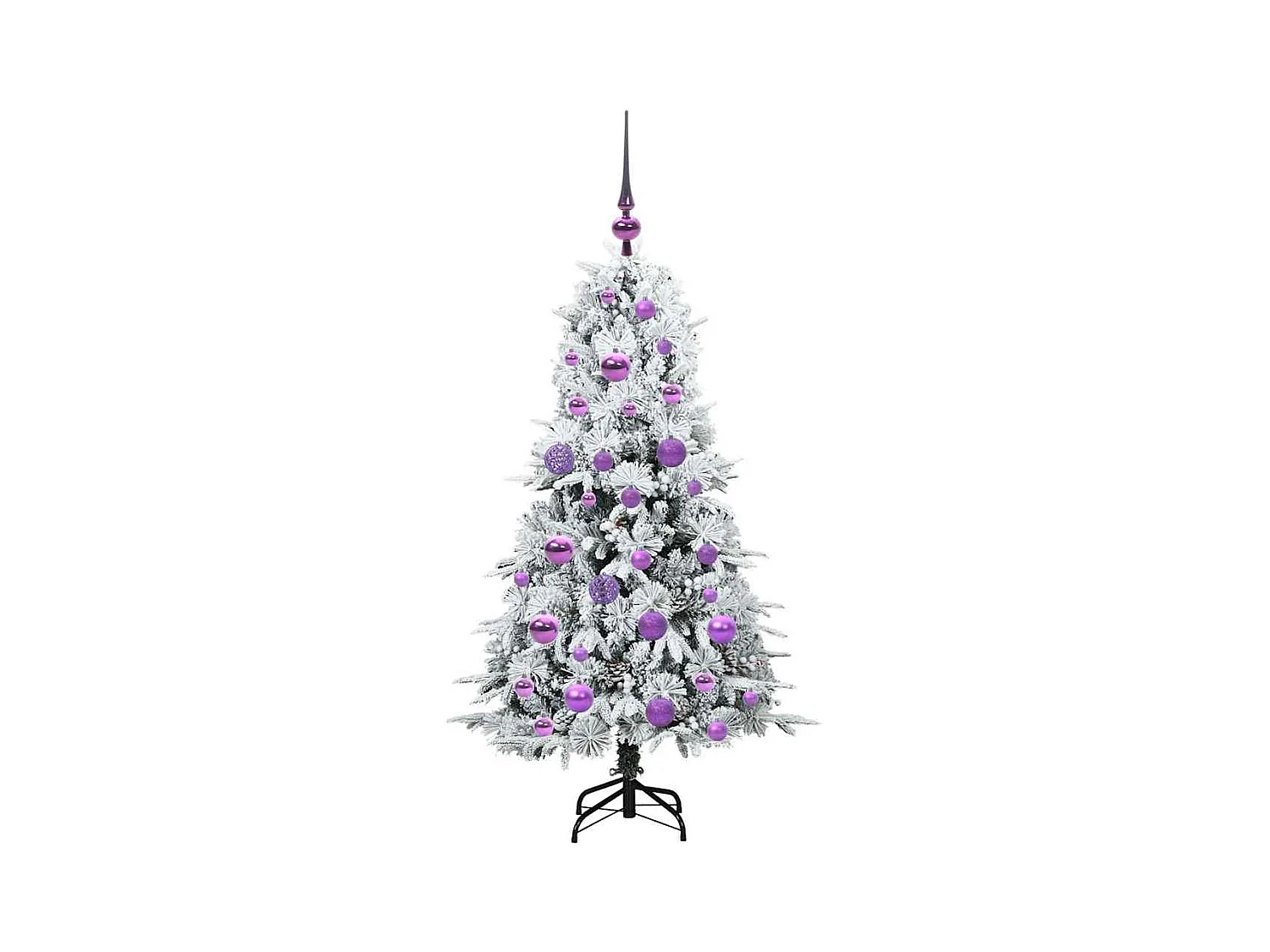 Árbol de Navidad artificial con ramas articuladas Verde 120 cm