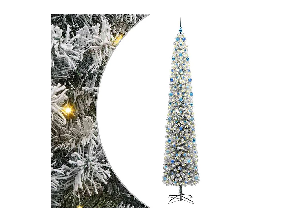 Árvore de Natal Artificial Verde 300 cm PVC e Aço e Plástico