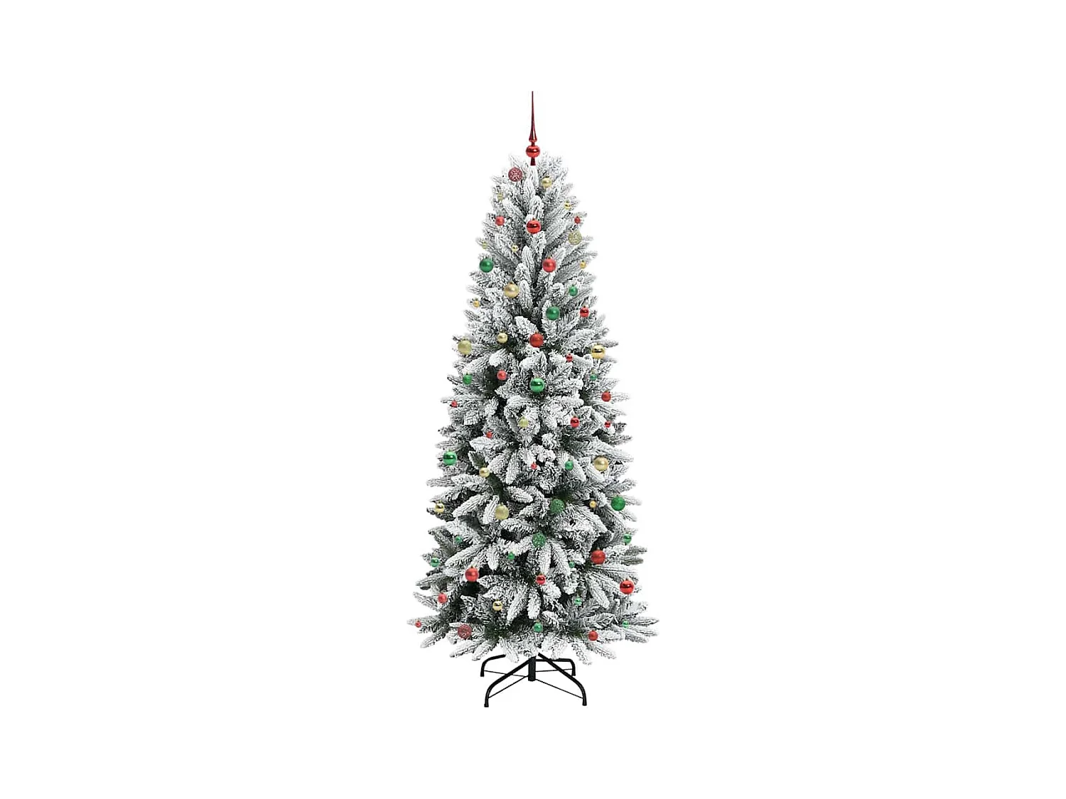 Sapin de Noël artificiel avec 300 LED Blanc 93 x 93 x 240 cm