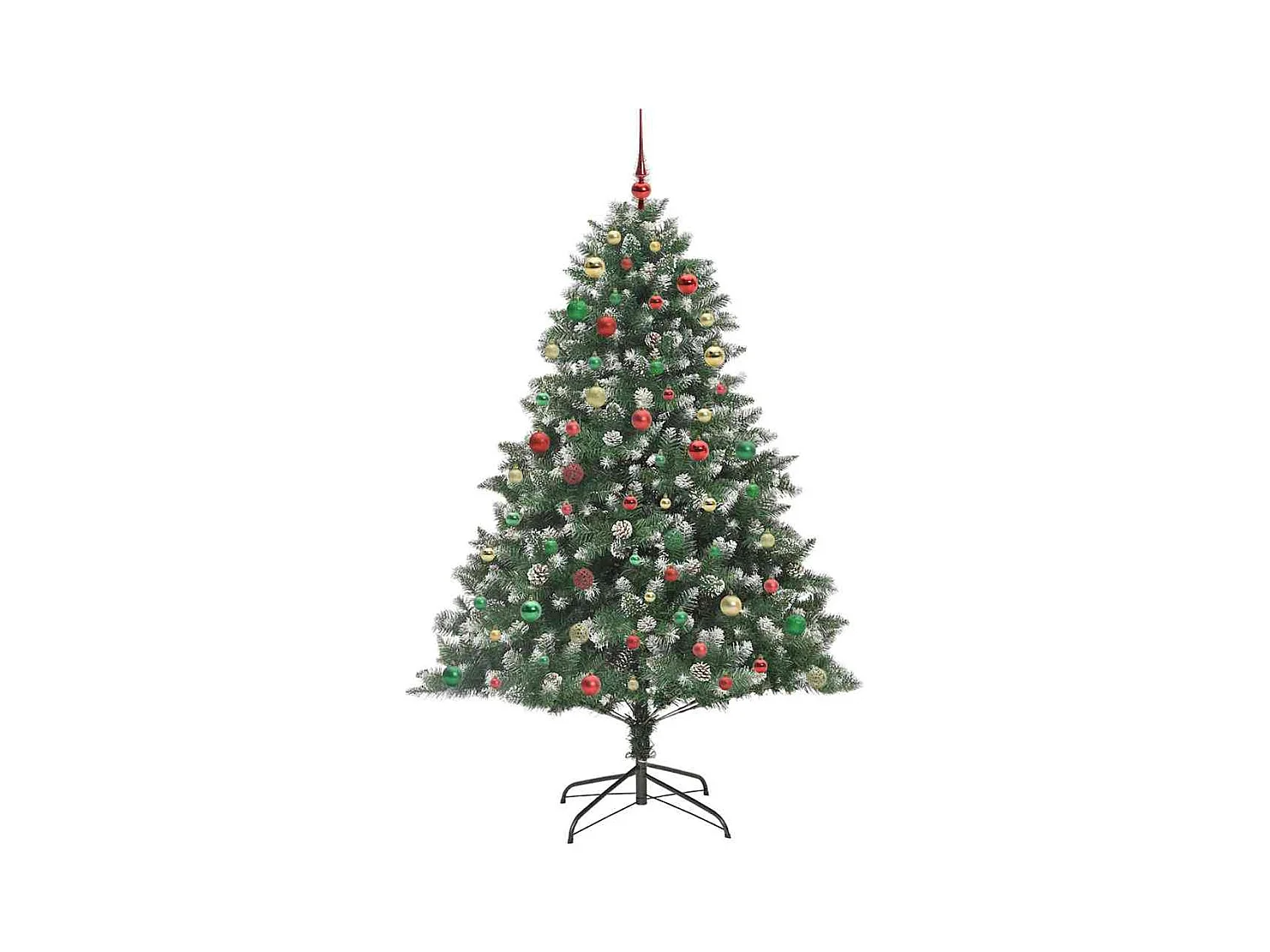 Sapin de Noël artificiel avec 300 LED Vert 160 x 160 x 240 cm