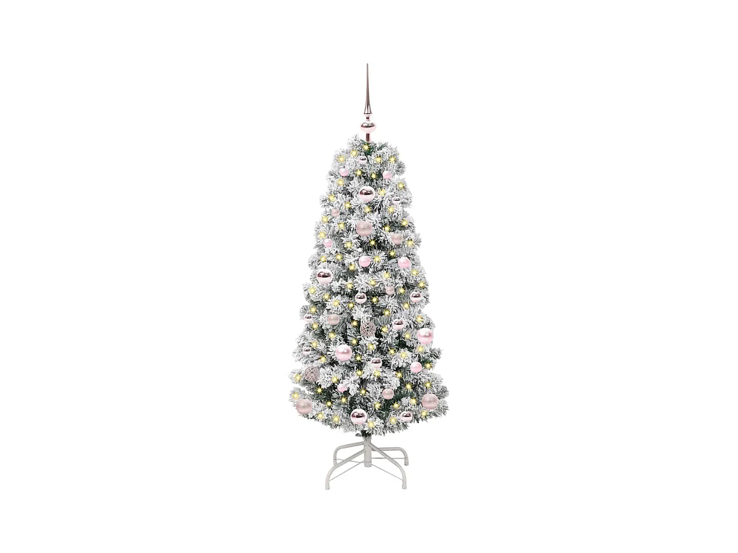 Sapin de Noël Artificiel à Branches Articulées 120 cm PVC