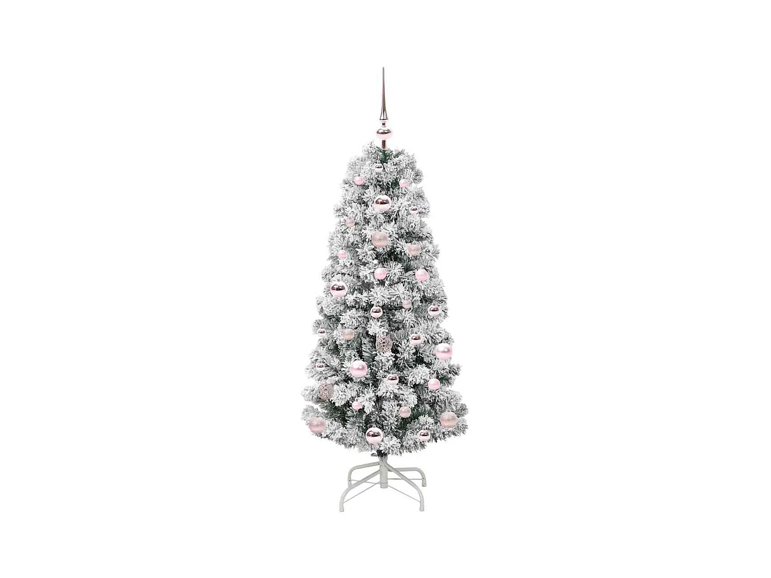 Sapin de Noël Artificiel à Branches Articulées 120 cm PVC