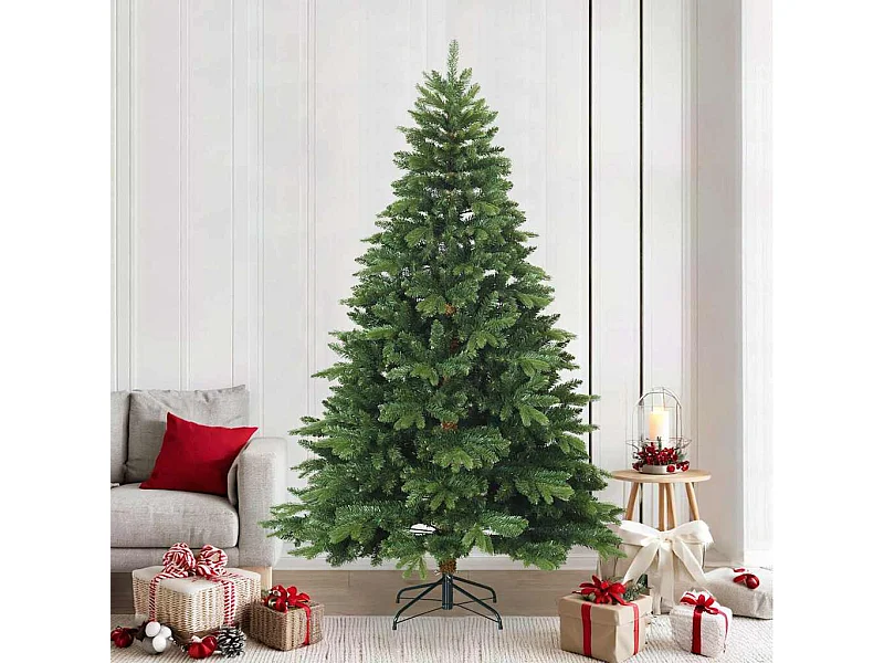 Árbol de Navidad artificial con ramas articuladas Verde 240 cm
